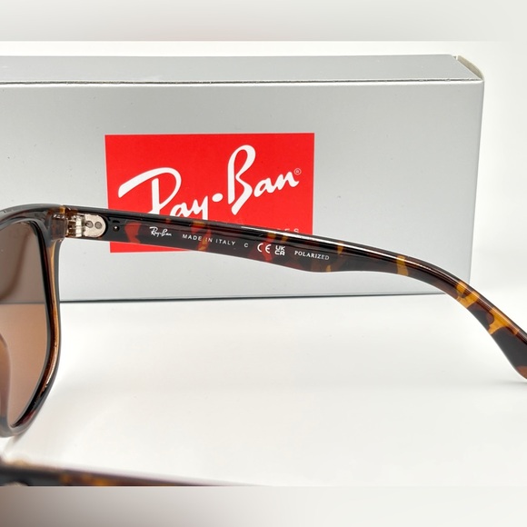 Ray-Ban Rb4147 Boyfriend Lens Sunglasses Light Havana Brown Lens  262 - Picture 9 of 14